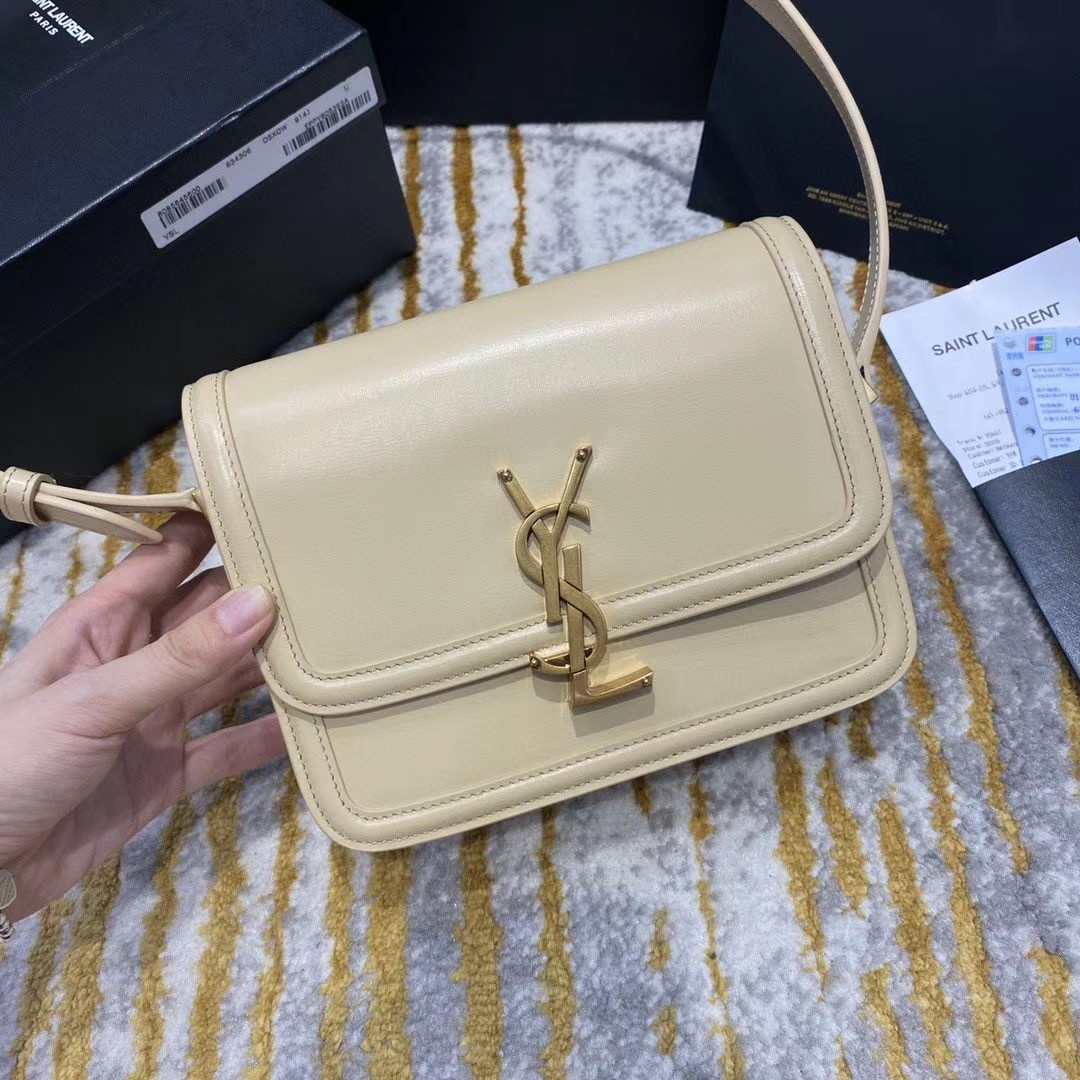 SAINT LAURENT YSL SOLFERINO BOX BAG 19CM