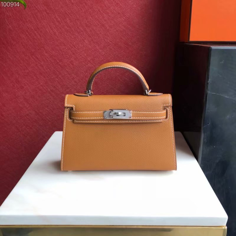 Hermes Epsom Handmade Kelly Mini 19