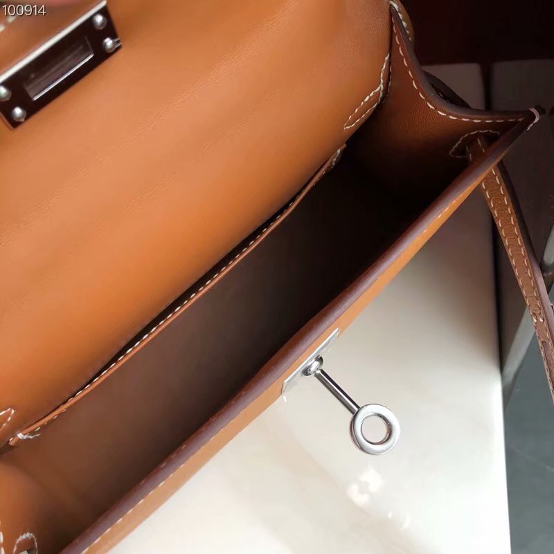 Hermes Epsom Handmade Kelly Mini 19