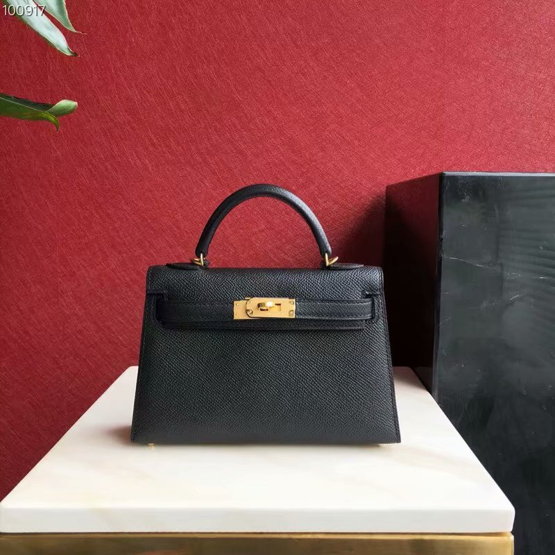 Hermes Epsom Handmade Kelly Mini 19