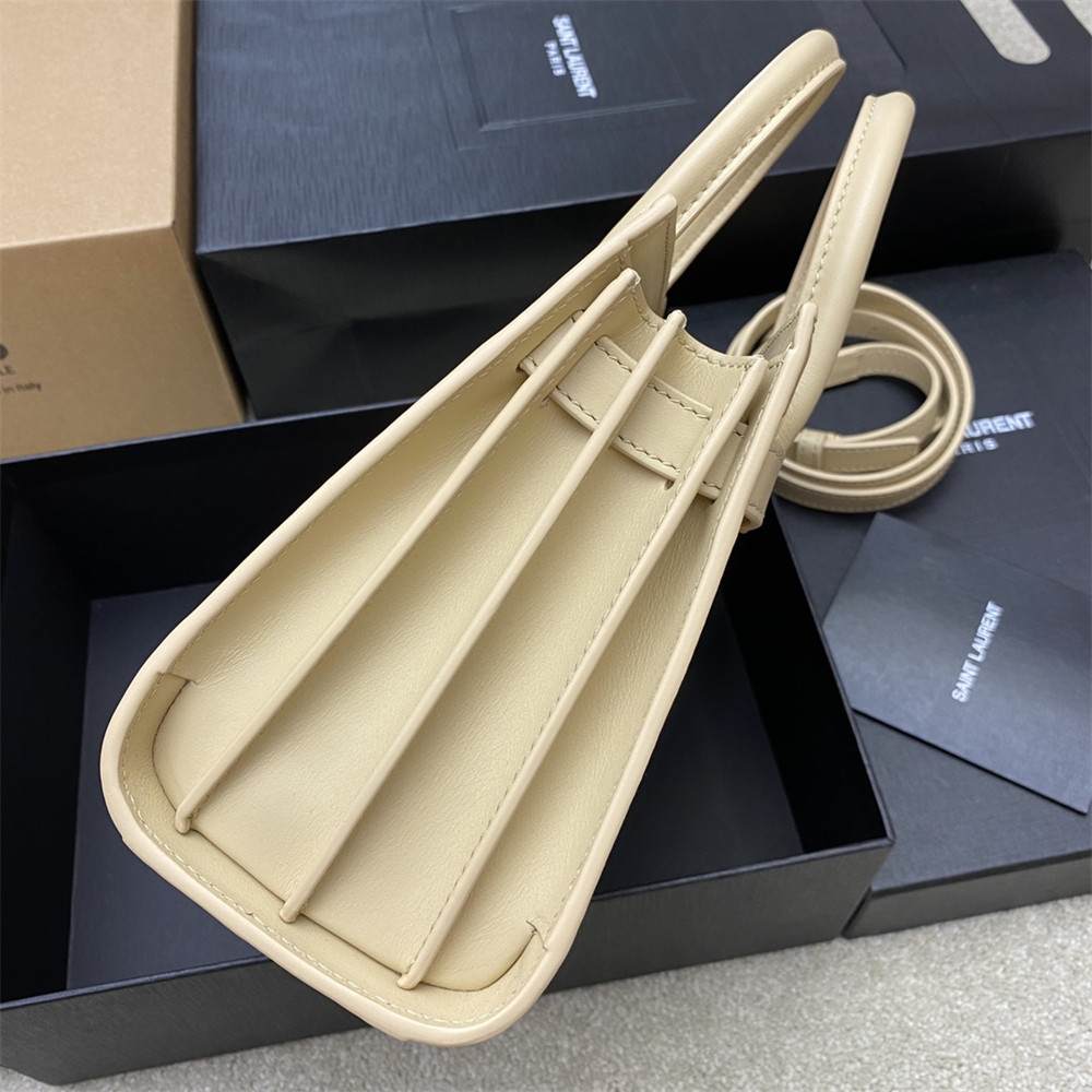 YSL SAC DE JOUR NANO IN CANVAS HANDBAG