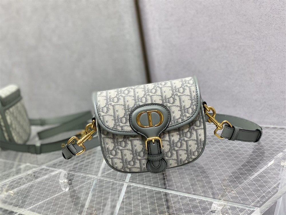 MEDIUM DIOR BOBBY BAG White Dior Oblique Jacquard