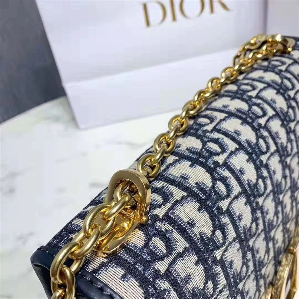DIOR 30 MONTAIGNE CHAIN BAG Oblique 24x18x8 cm