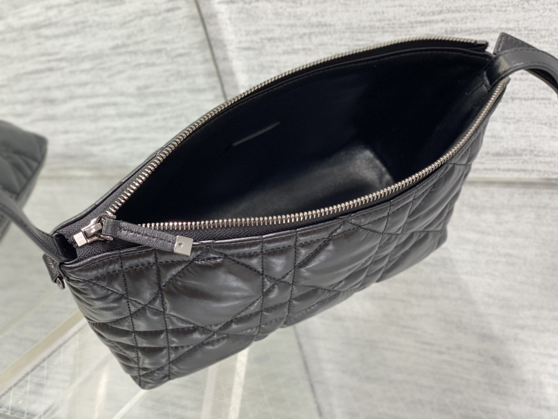 medium D*or travel nomad pouch black