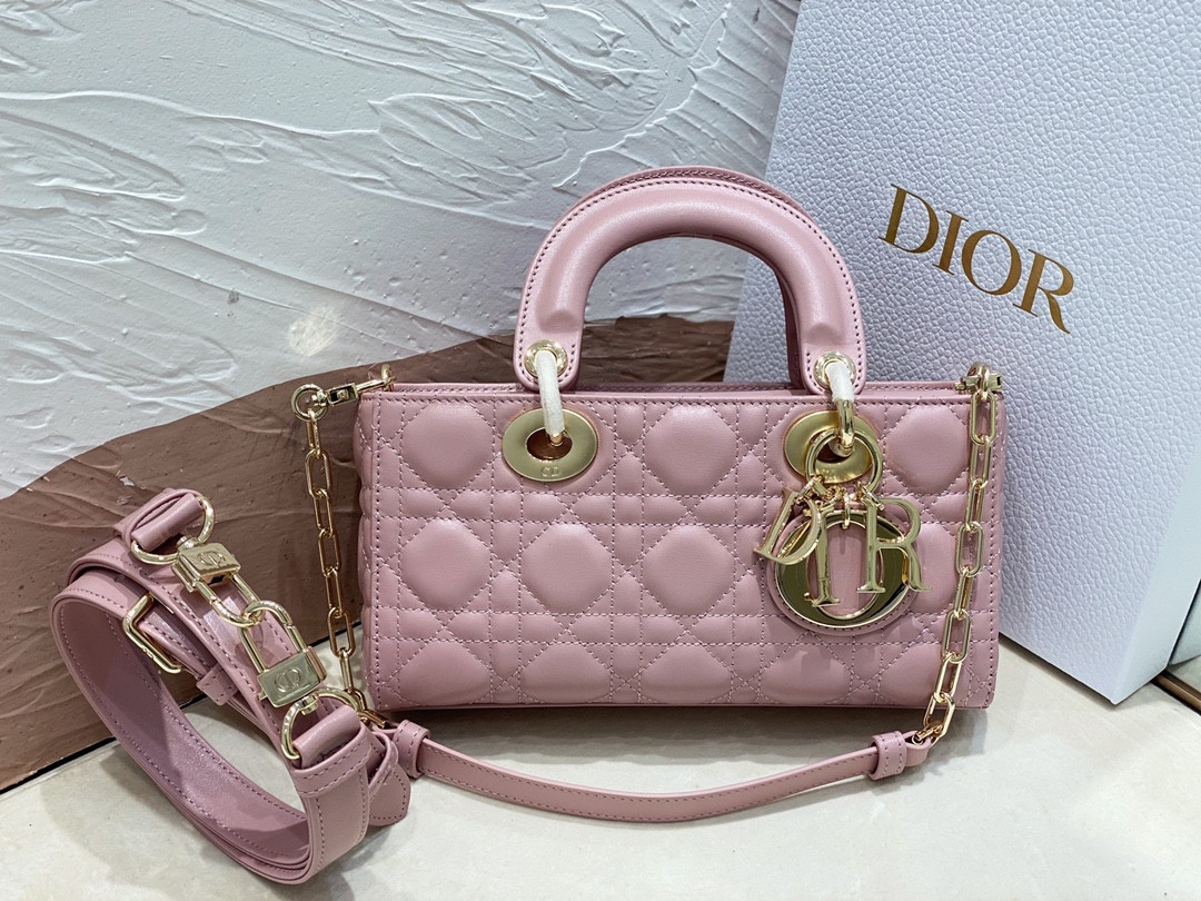DIOR SMALL LADY D-JOY BAG Pink