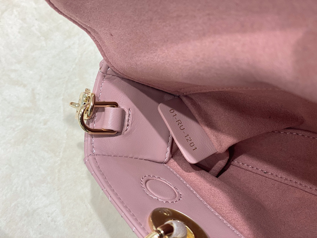 DIOR SMALL LADY D-JOY BAG Pink