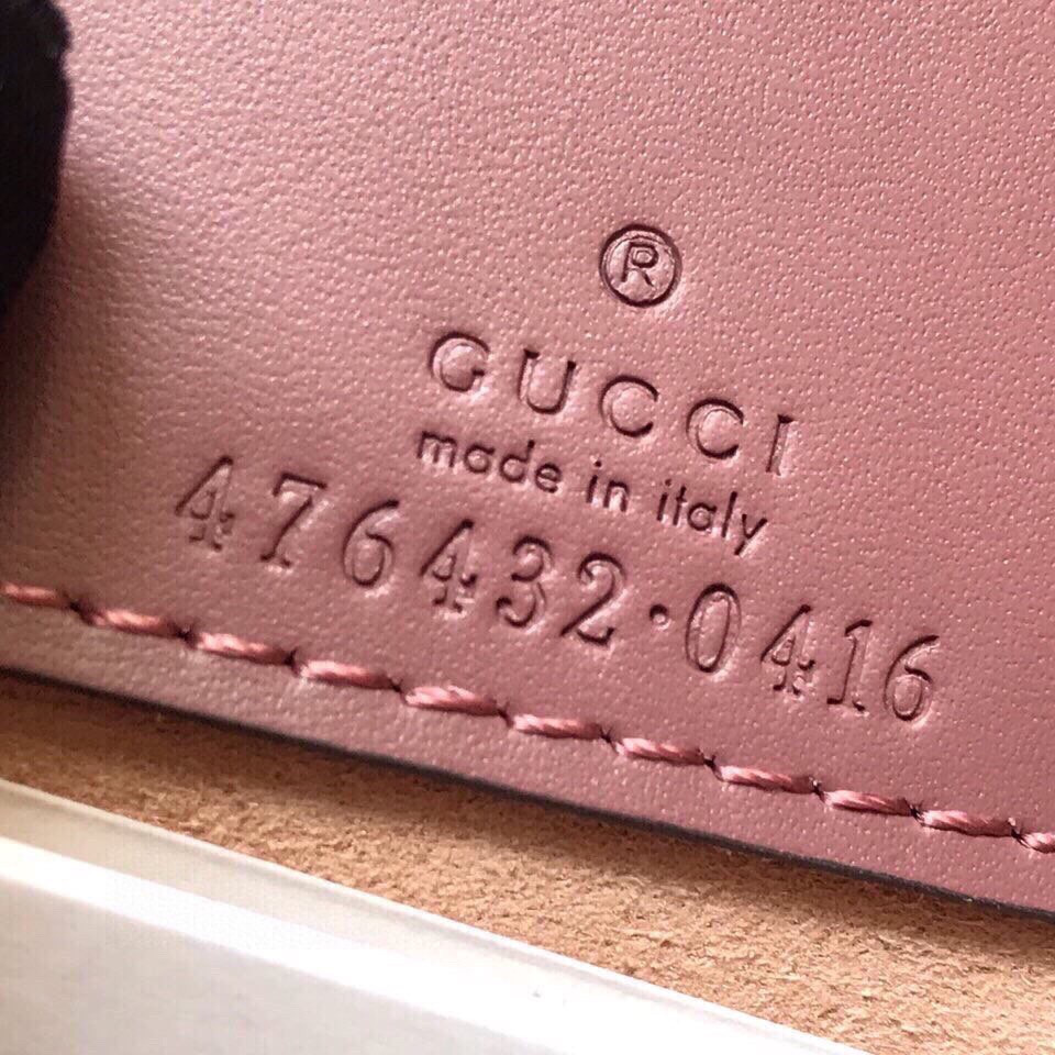 GUCCI DIONYSUS SUPREME SUPER MINI BAG 6.5"Wx3.9"Hx1.6"D