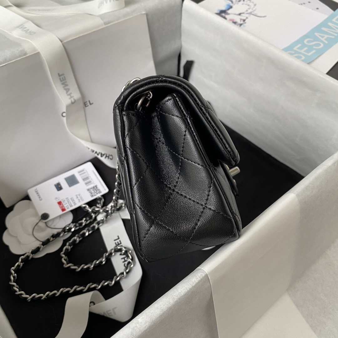 CHANEL MINI FLAP BAG 4.7 × 7.8 × 2.3 in