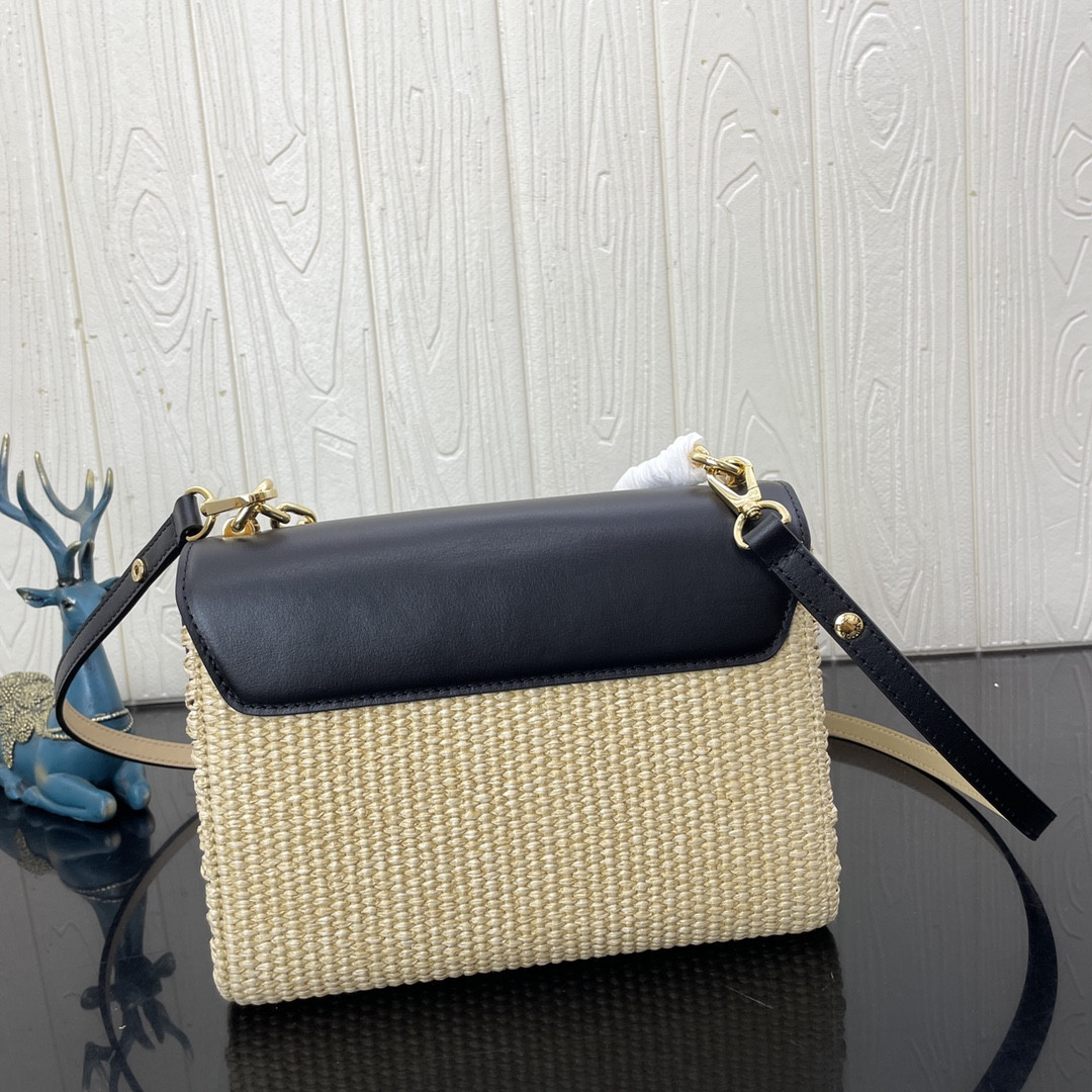 LOUIS VUITTON GO-14 MM Black 9.1 x 6.3 x 3.9 inches