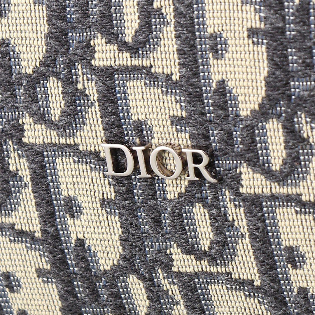 Dior Lingot Bag Beige and Black Dior Oblique Jacquard 50 x 25 x 21.5 cm