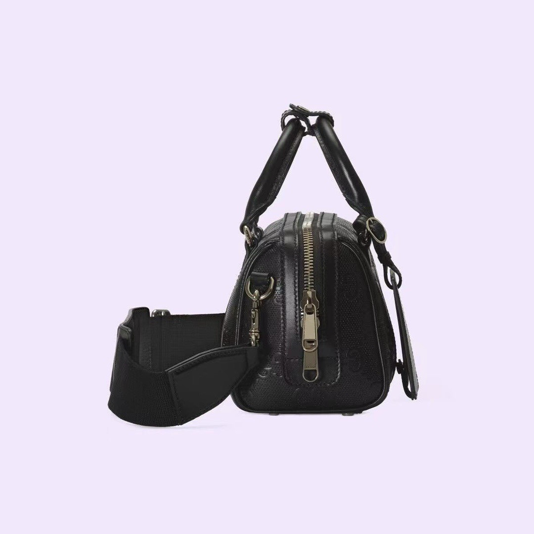 GUCCI JUMBO GG MINI DUFFLE BAG 8.6"W x 5.9"H x 4.9"D