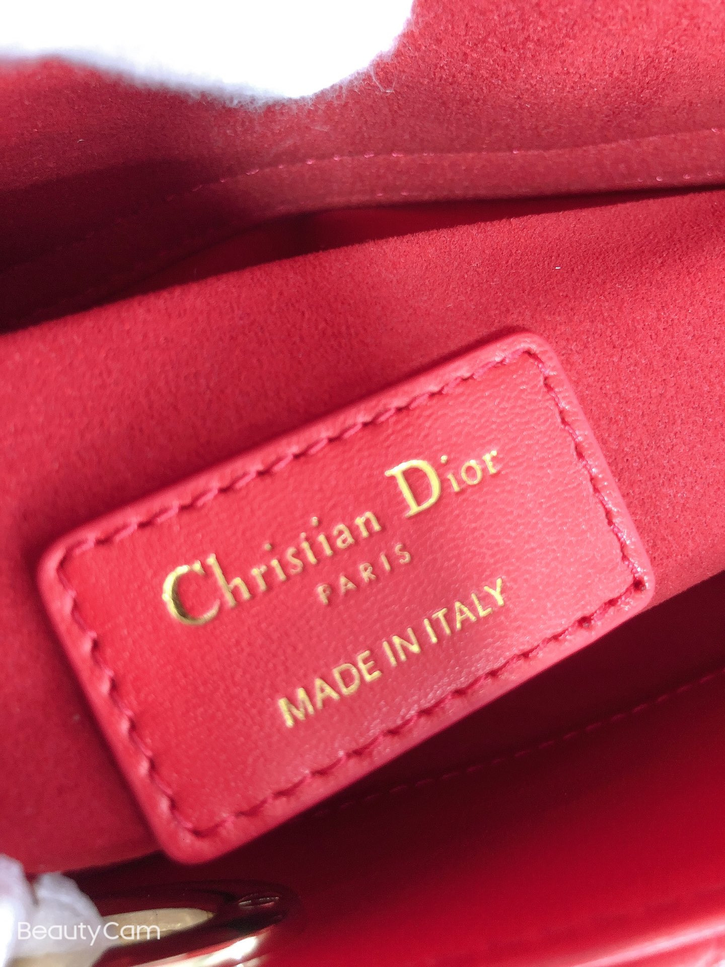 Dior Lady D-Joy bag medium RED 26 x 13.5 x 5 cm