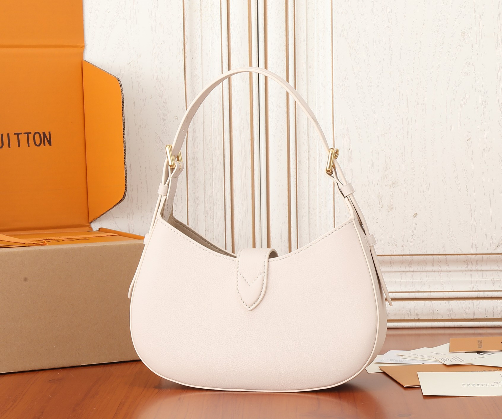 LV Low Key Shoulder Bag M24990 10.2 x 7.1 x 2.8 inches