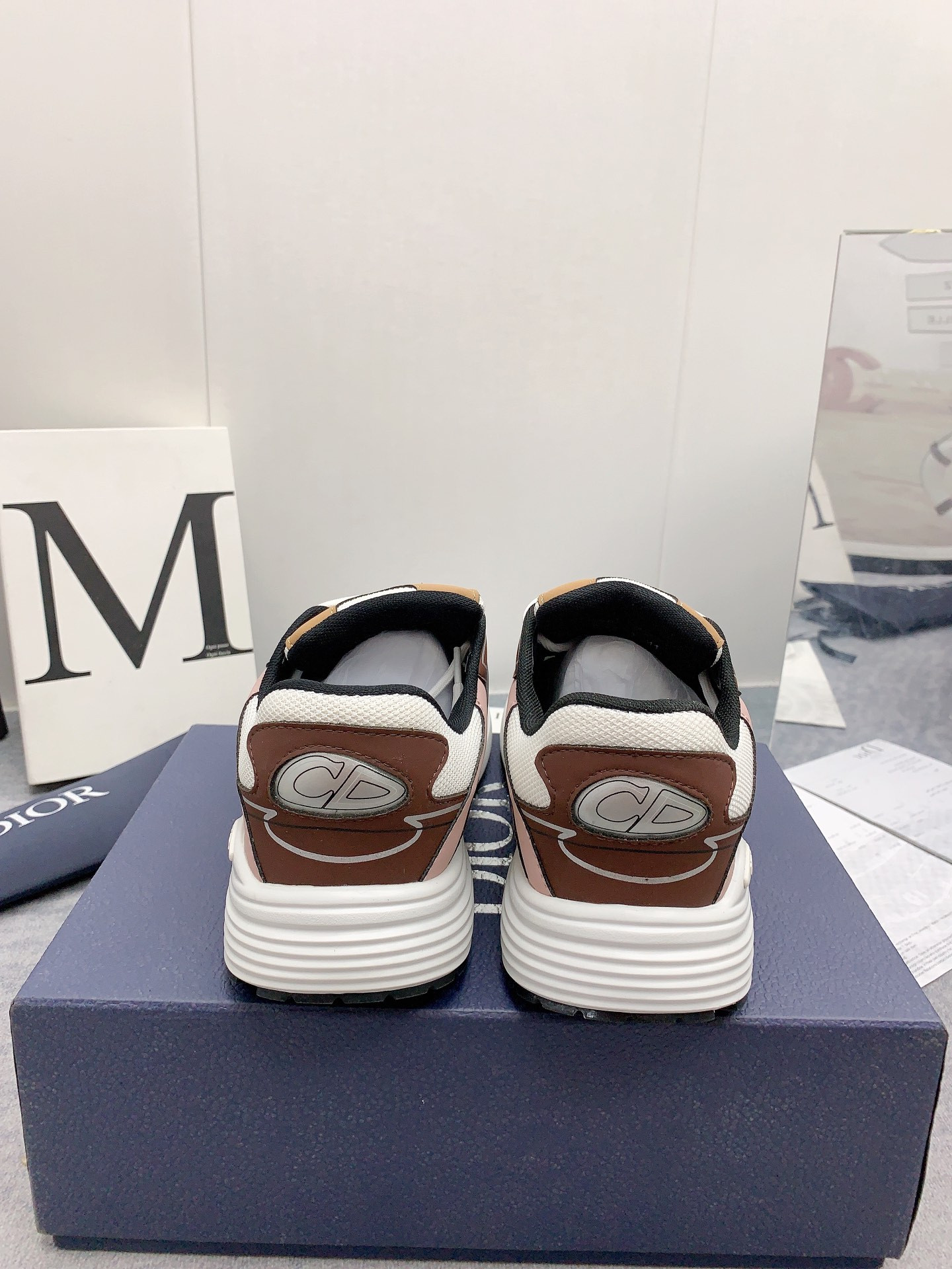 UA Dior B30 White Brown Beige