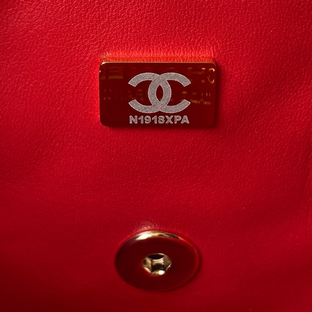 Ch*el mini classic handbag with top handle 12 × 20 × 6 cm