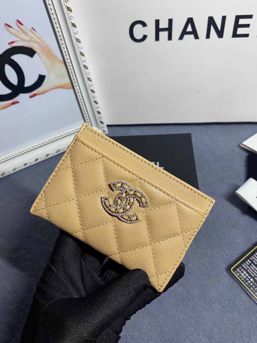 CHANEL CARD HOLDER 11.2×7.5×0.5cm