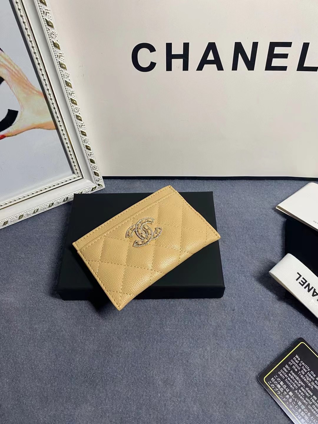 CHANEL CARD HOLDER 11.2×7.5×0.5cm