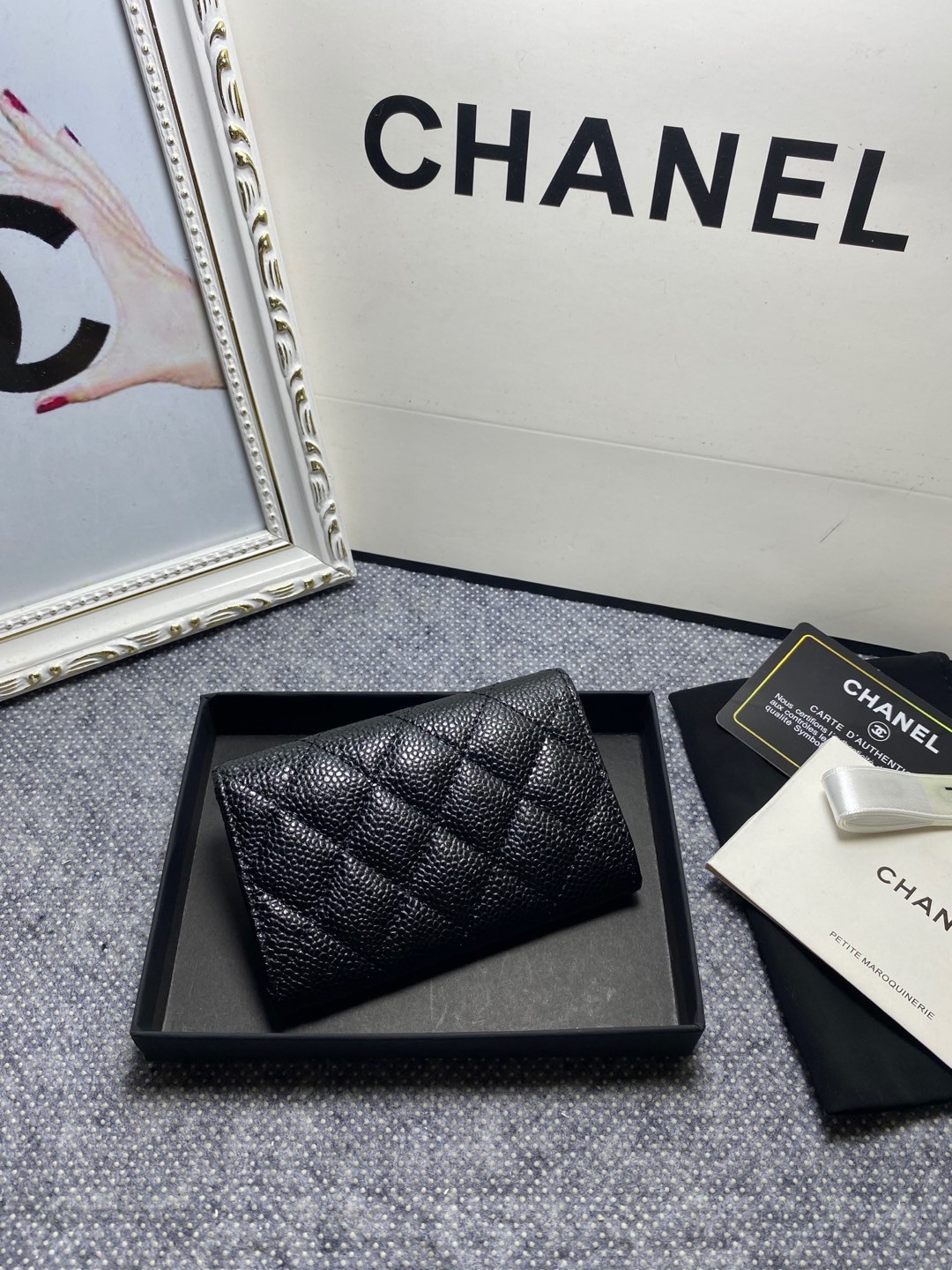 CHANEL CARD HOLDER 11.3 x 7.5 x 2.5 cm