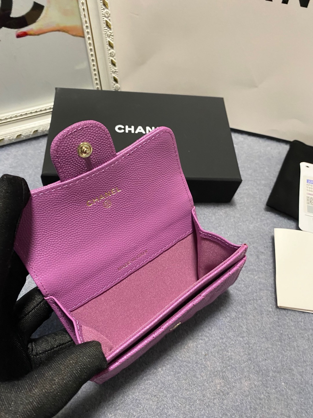 CHANEL CARD HOLDER 11.3 x 7.5 x 2.5 cm