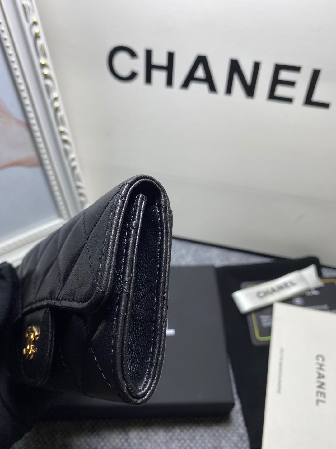 CHANEL CARD HOLDER 11.3 x 7.5 x 2.5 cm