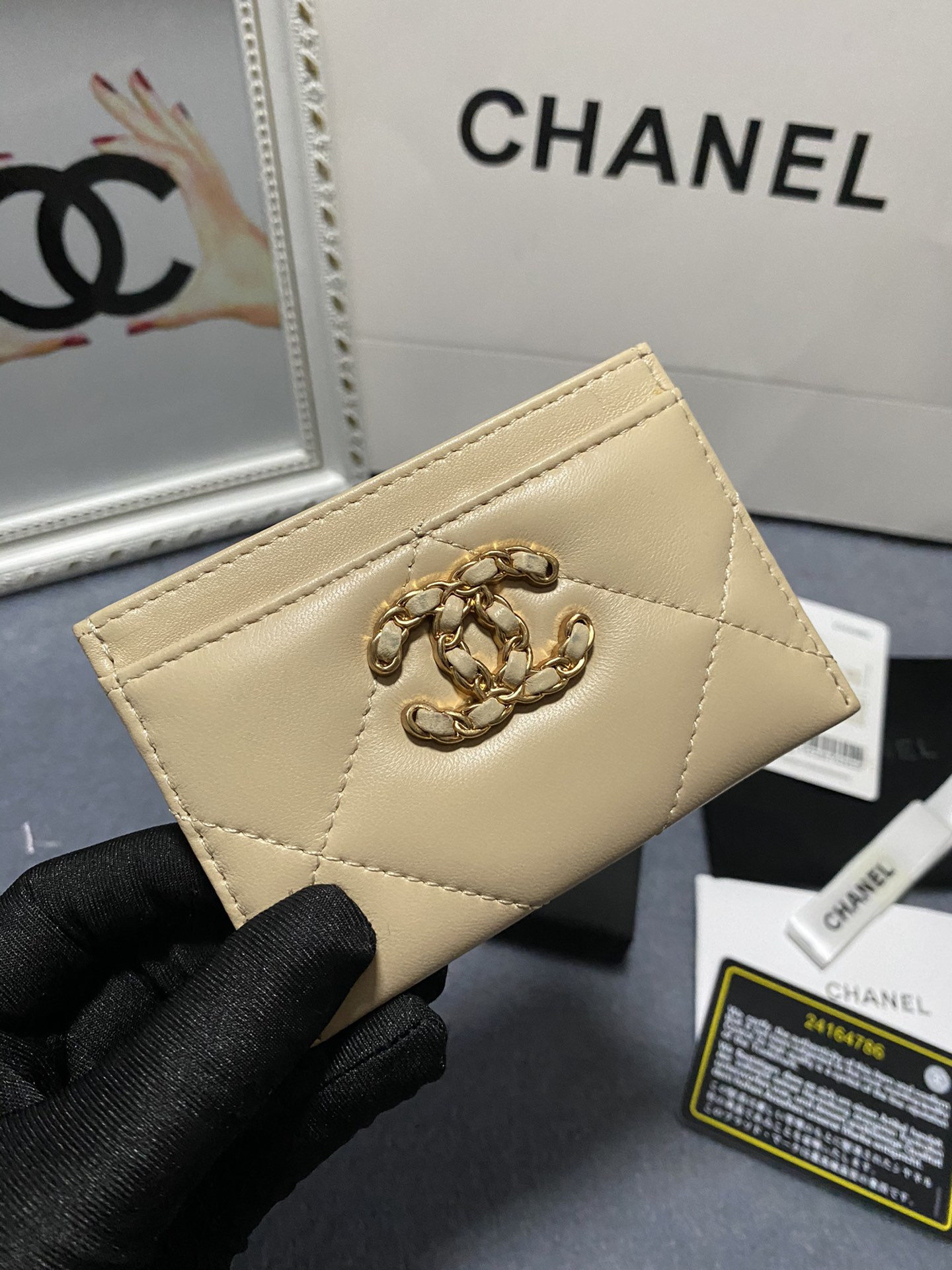 CHANEL CARD HOLDER 11.2×7.5×0.5cm