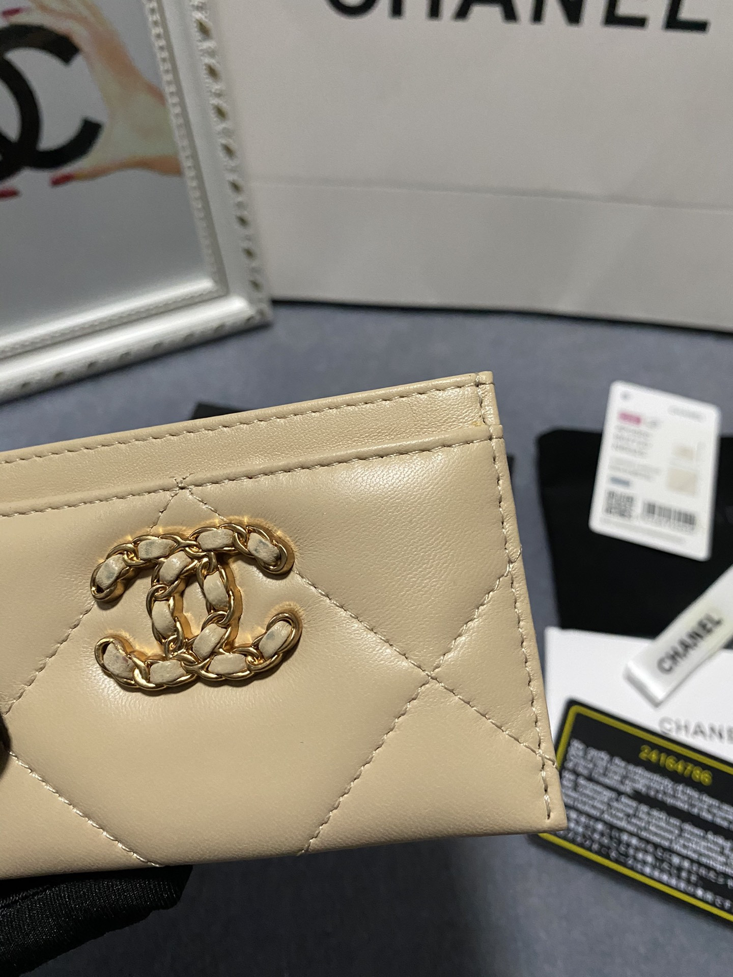 CHANEL CARD HOLDER 11.2×7.5×0.5cm