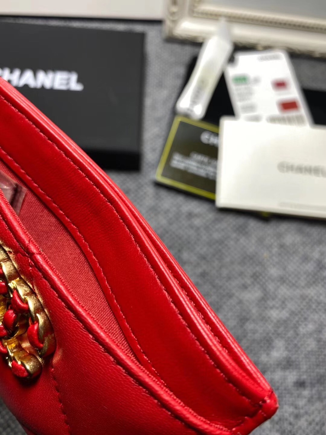 CHANEL CARD HOLDER 11.2×7.5×0.5cm