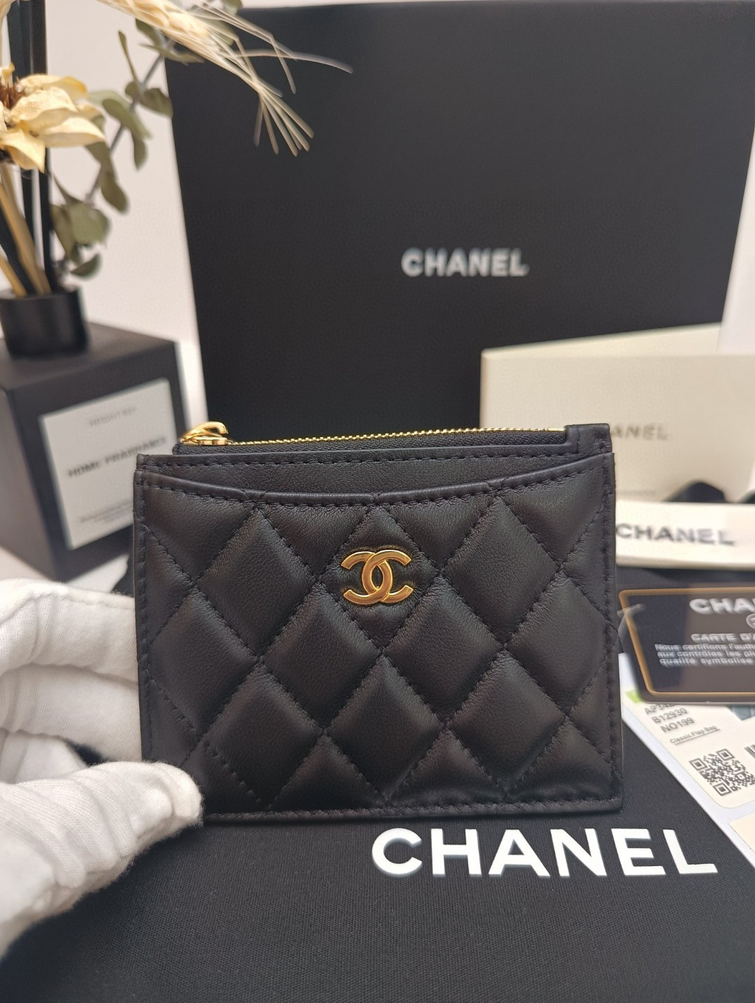 CHANEL CARD HOLDER 9x11.5CM