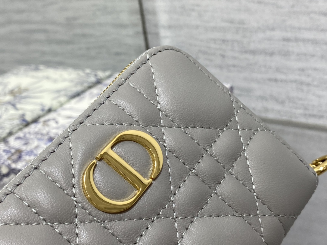 Lady Dior Voyageur Small Coin Purse CARD HOLDER