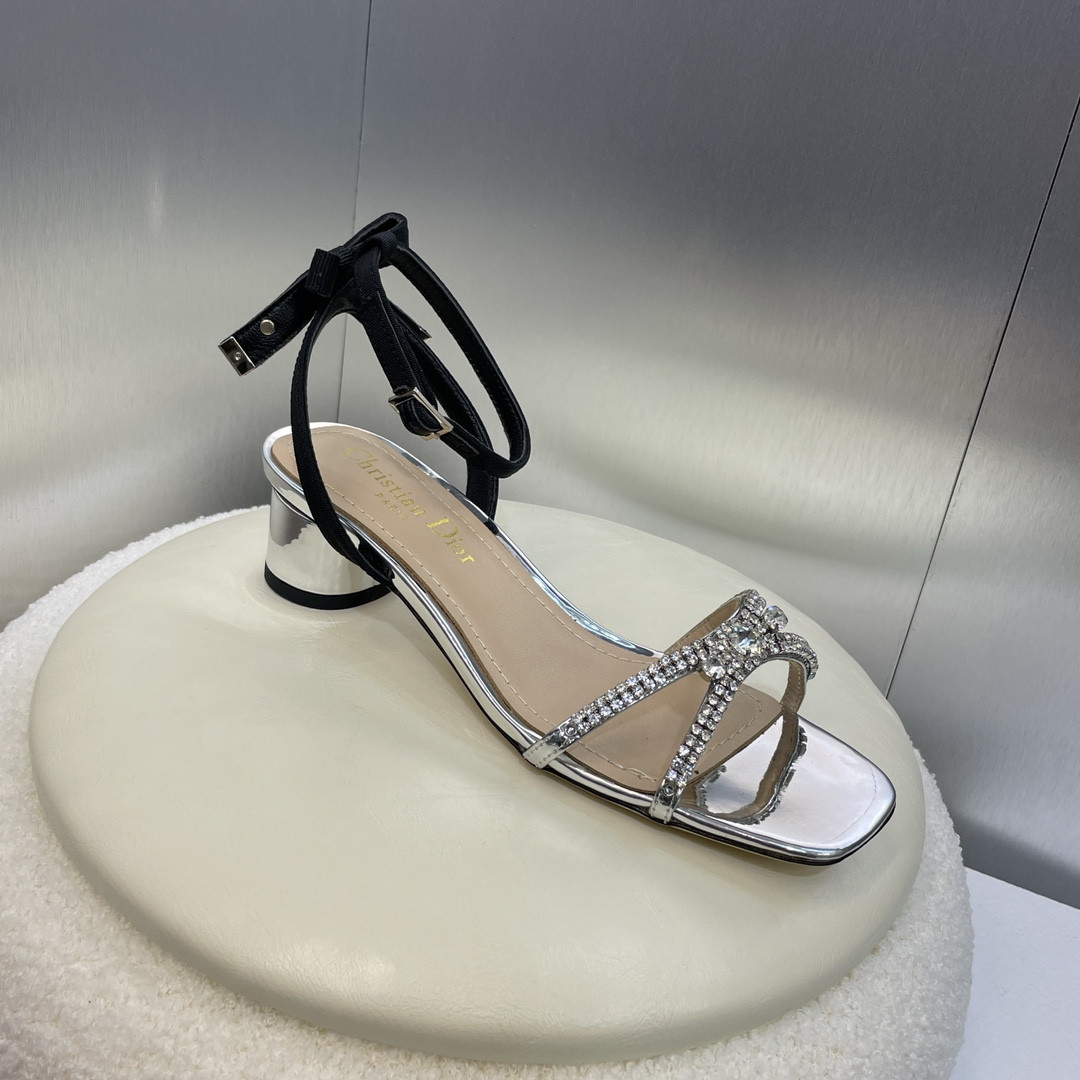 UA Dior Or Dior Sunset Heeled Sandal mid heeled