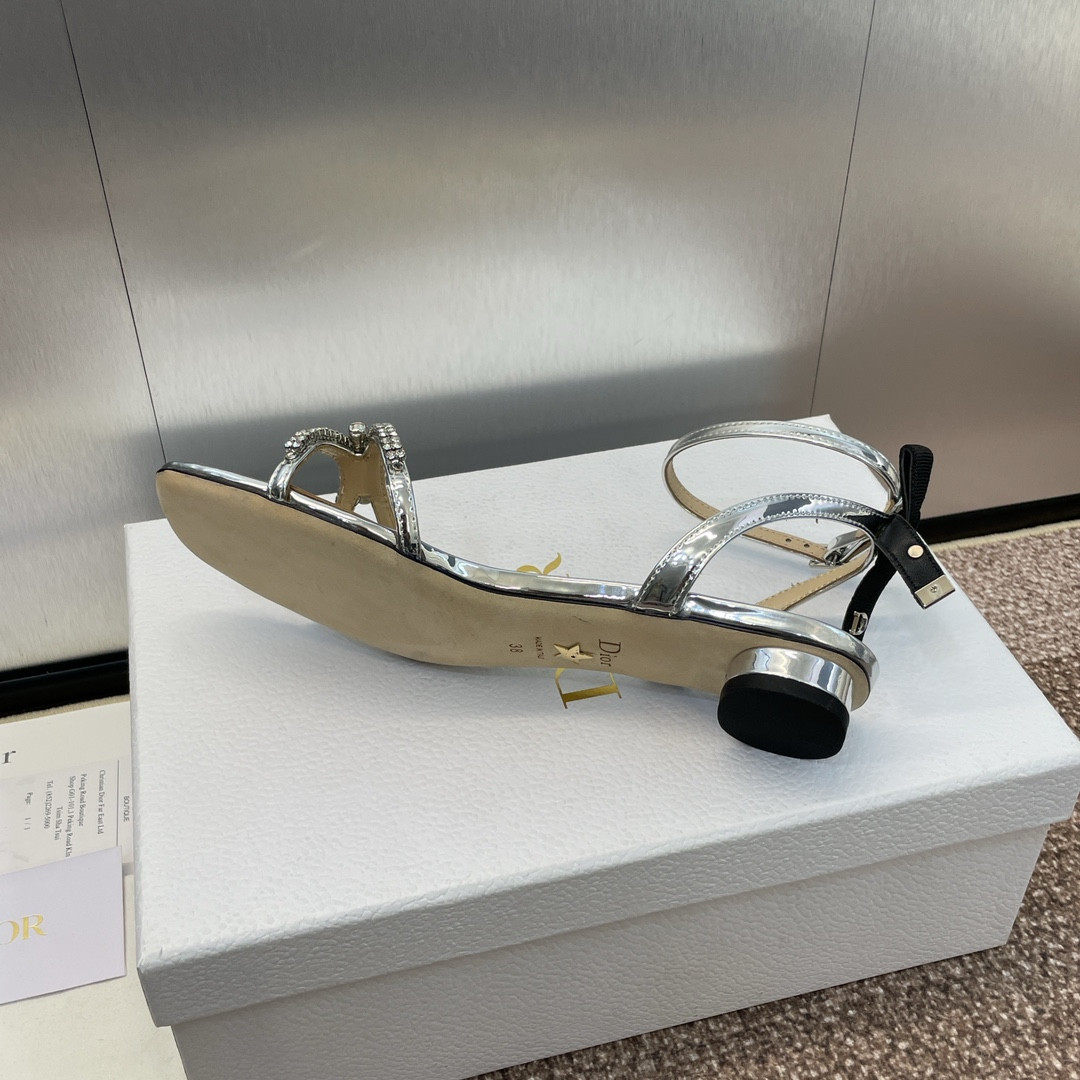UA Dior Or Dior Sunset Heeled Sandal flat heeled