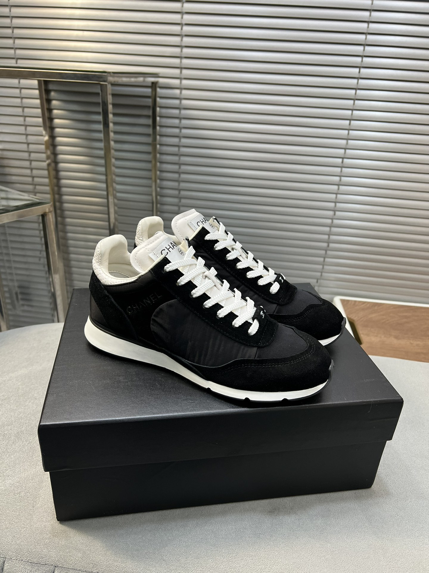 UA CHANEL SNEAKERS Fabric, Suede Kidskin & Suede Calfskin