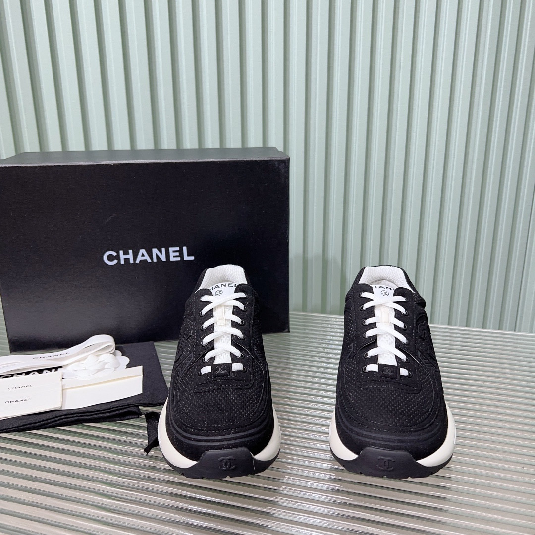 UA CHANEL SNEAKERS Fabric