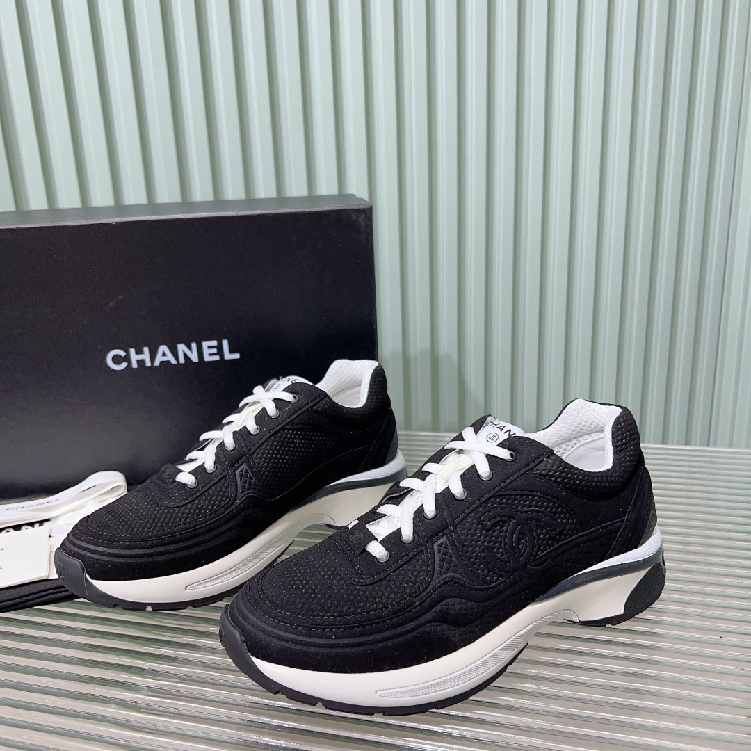 UA CHANEL SNEAKERS Fabric