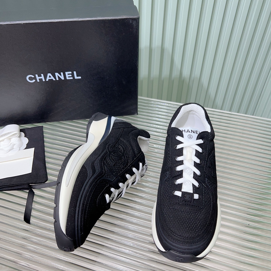 UA CHANEL SNEAKERS Fabric
