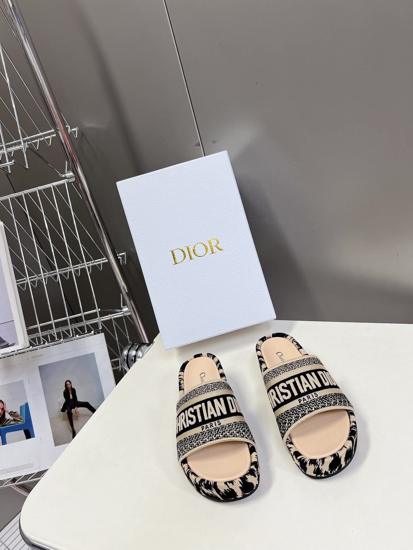 UA Dior Platform Sandals