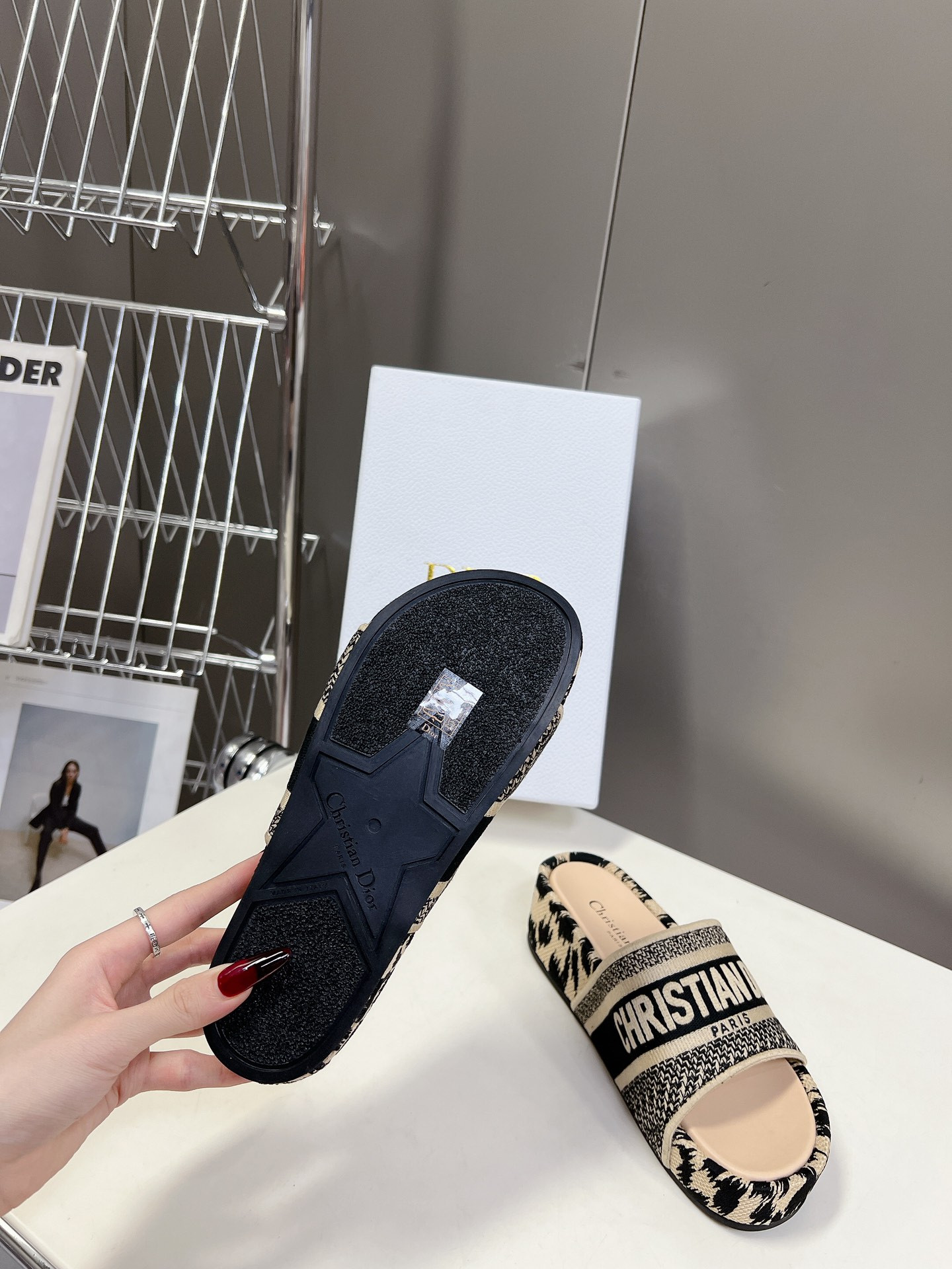 UA Dior Platform Sandals