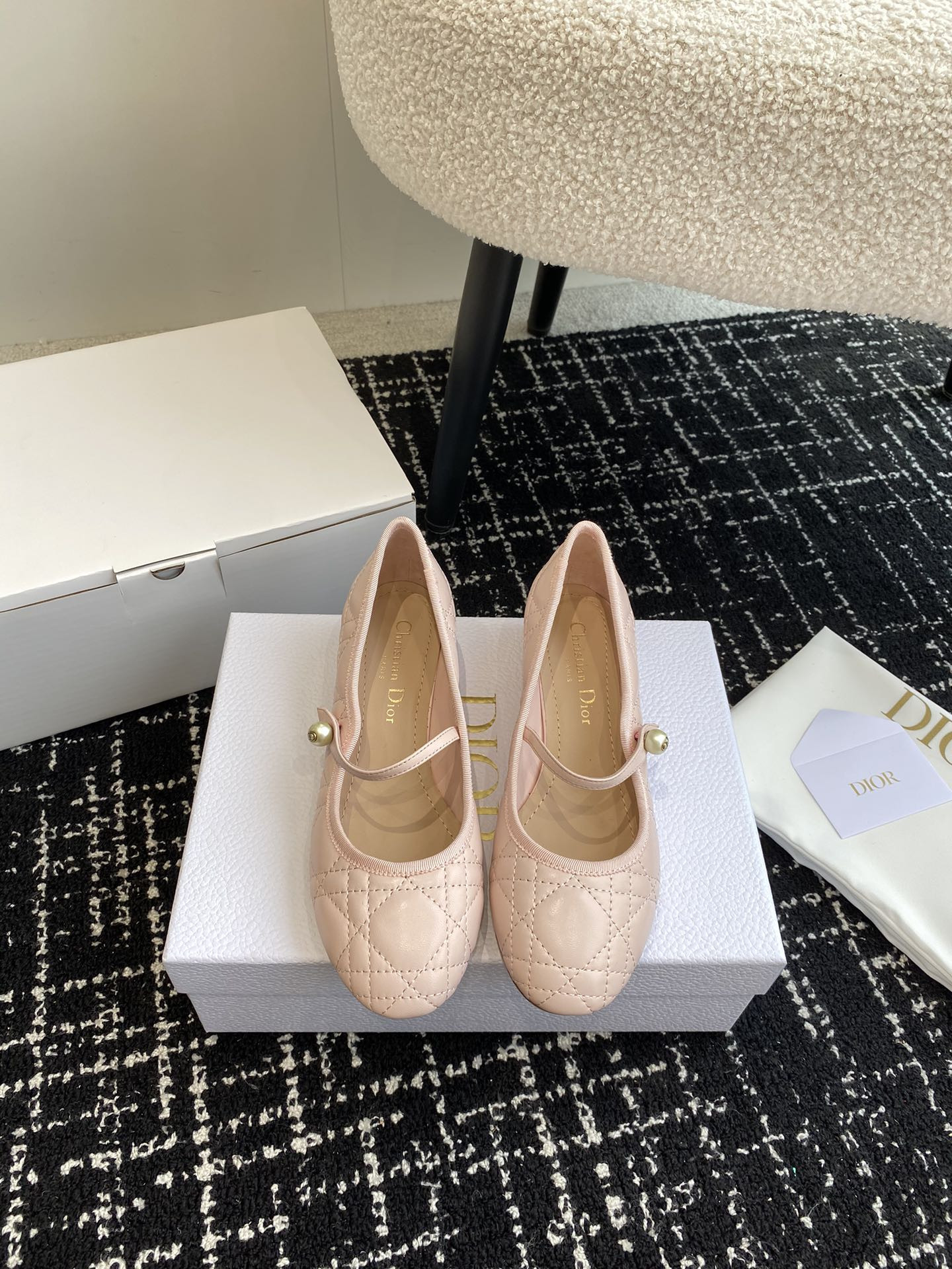 UA Dior Ballet Pump Rose