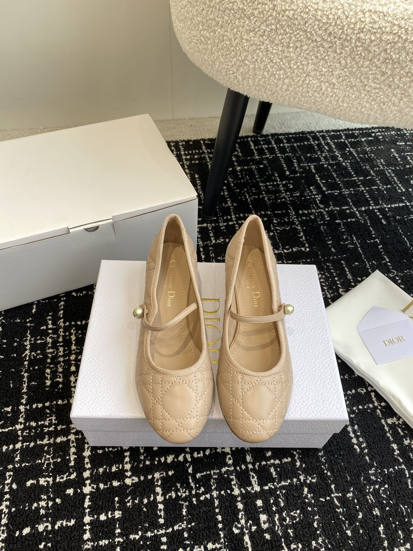 UA Dior Ballet Pump Nude
