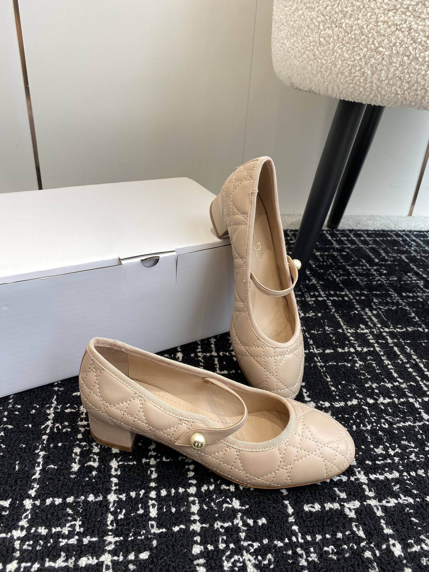 UA Dior Ballet Pump Nude