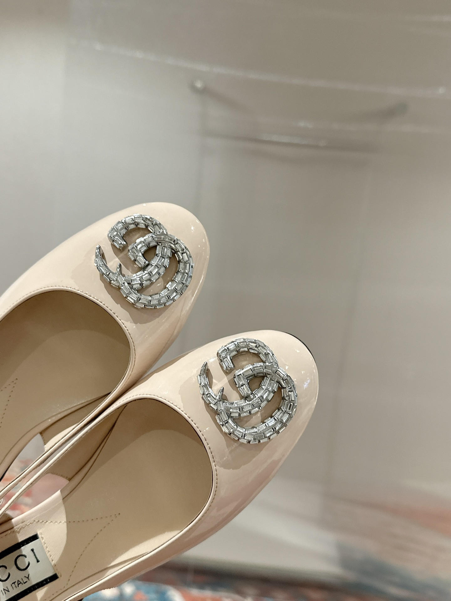 UA GUCCI BALLERINA WITH DOUBLE G