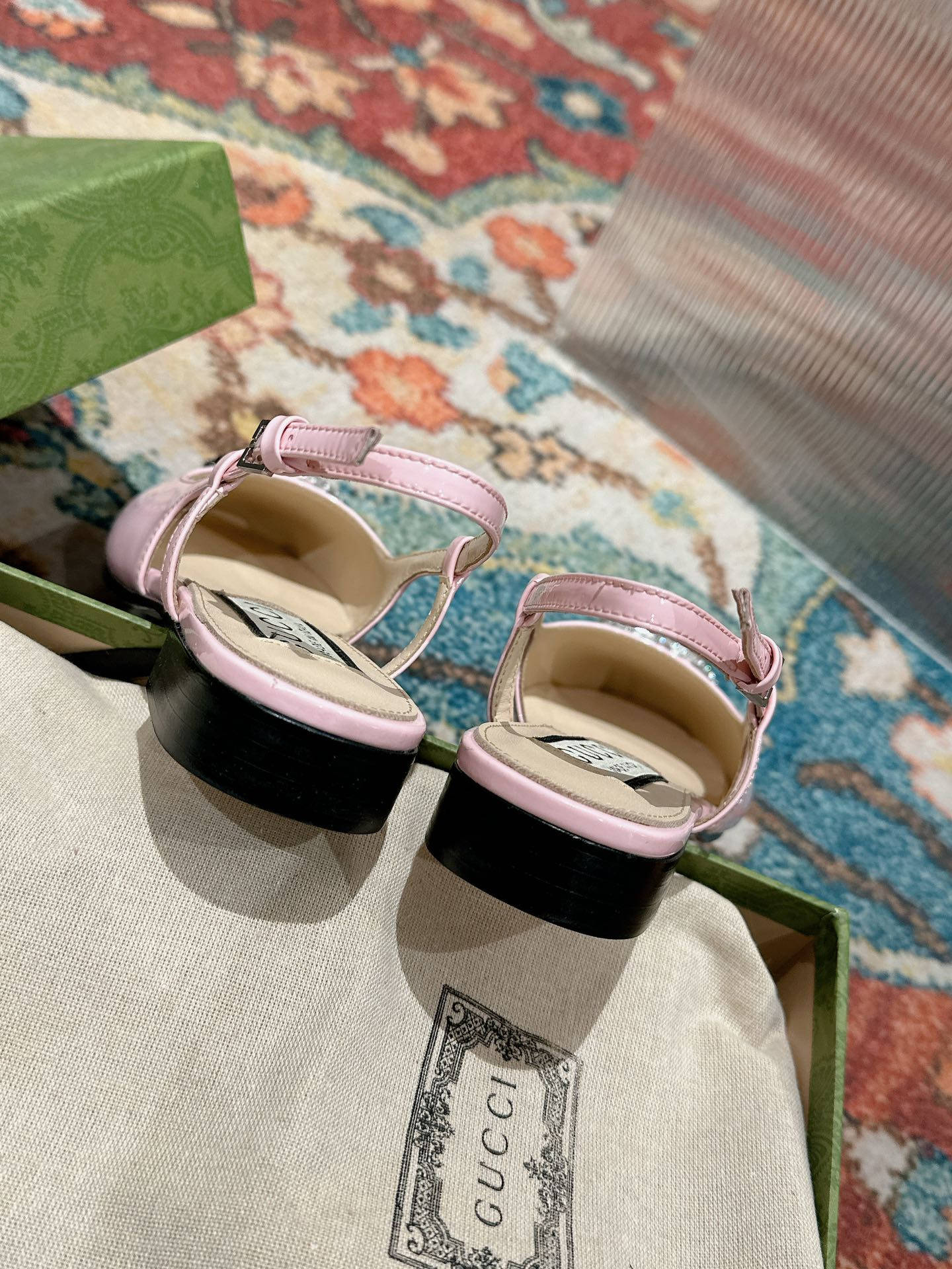 UA GUCCI BALLERINA WITH DOUBLE G