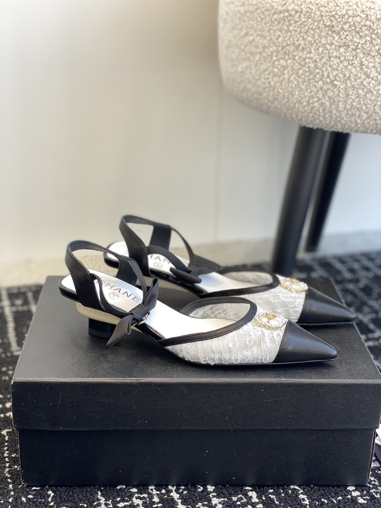 UA CHANEL SLINGBACKS