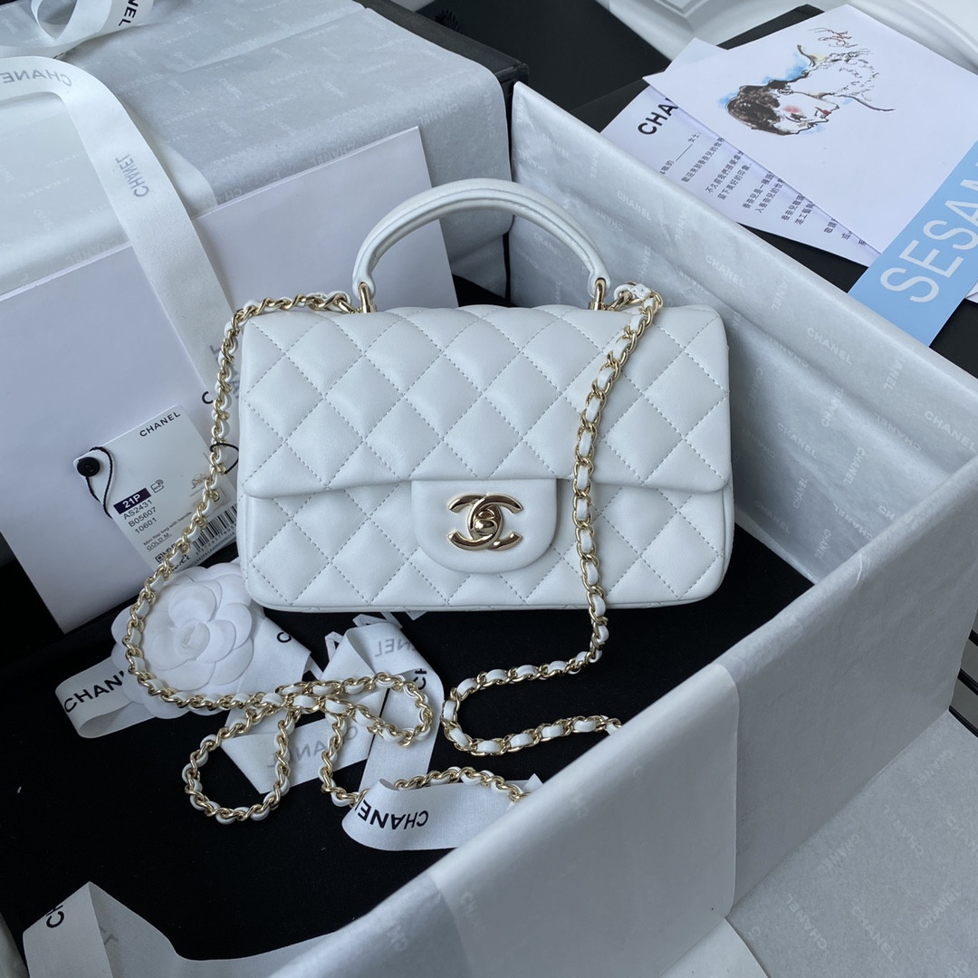 CHANEL Mini CF handle 20x12x6cm