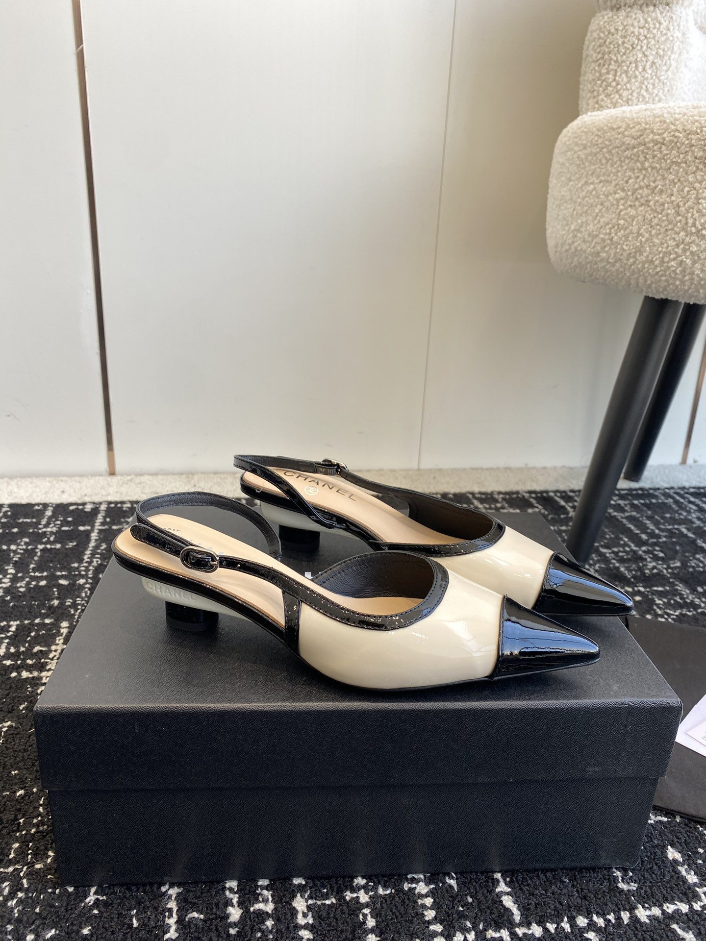 UA CHANEL SLINGBACKS