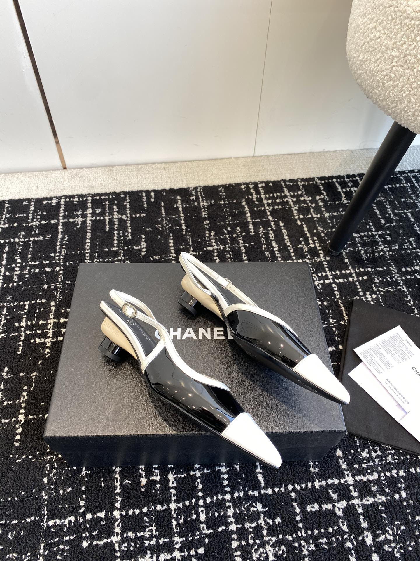 UA CHANEL SLINGBACKS