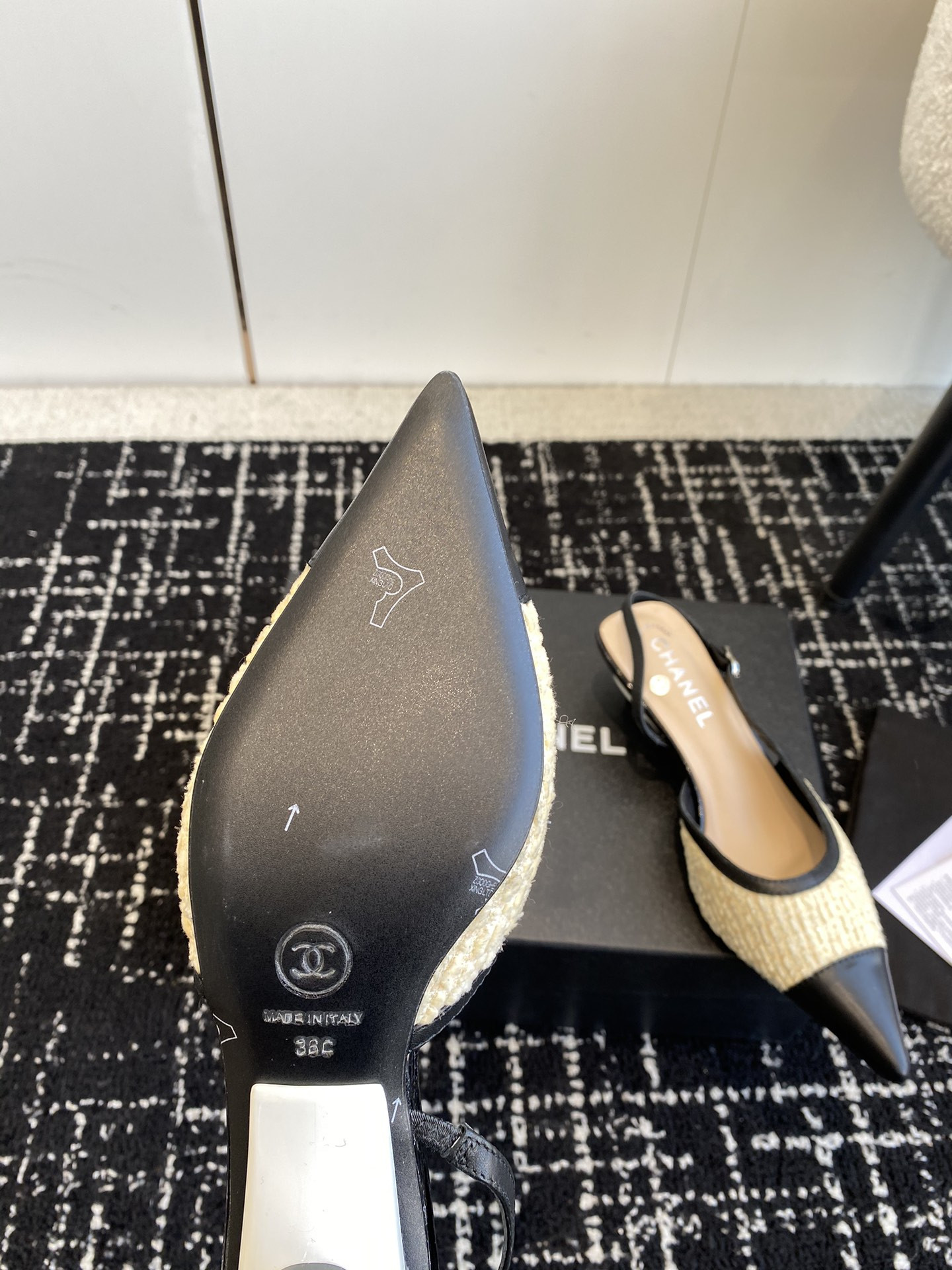 UA CHANEL SLINGBACKS