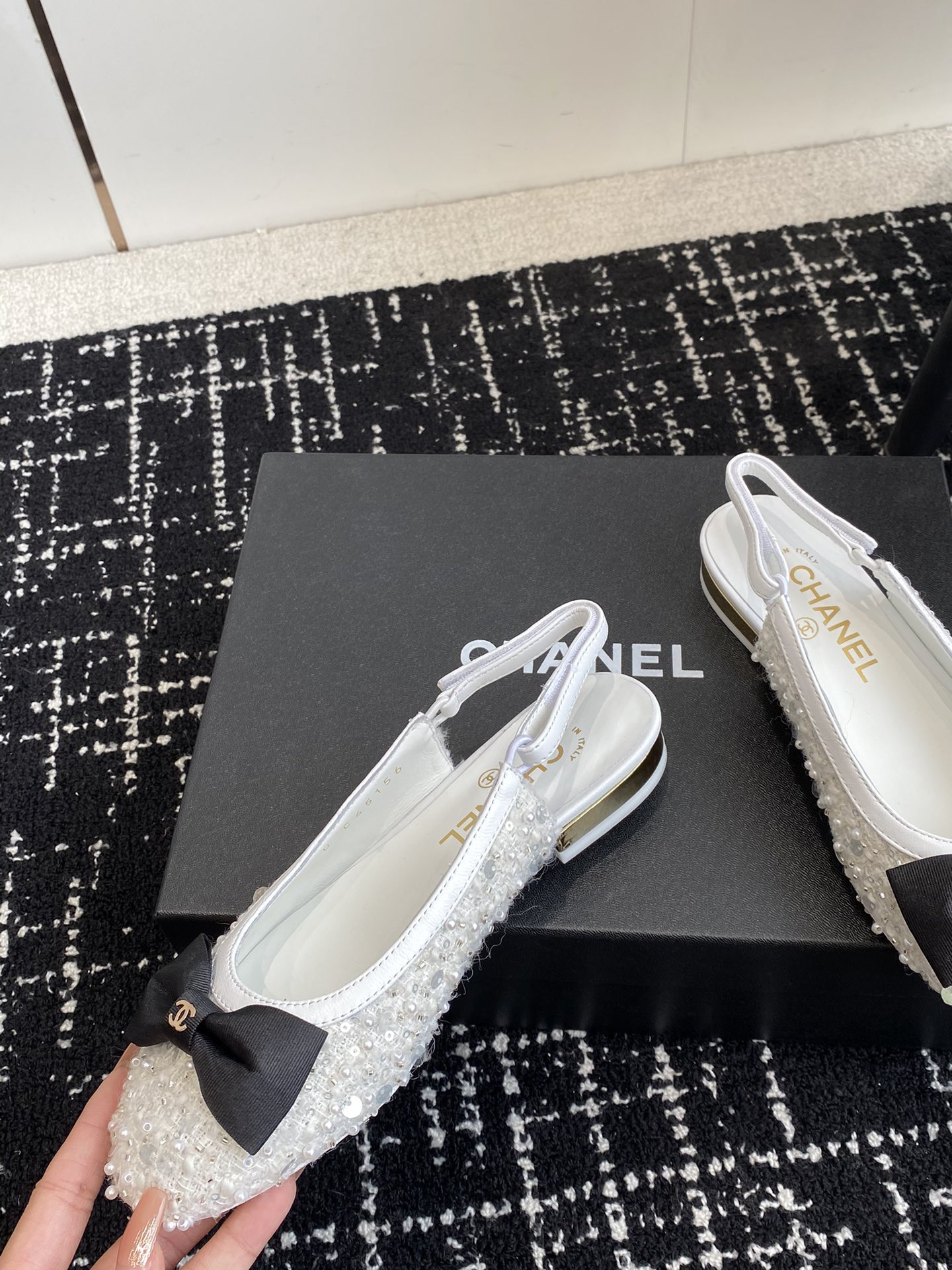 UA CHANEL SLINGBACKS
