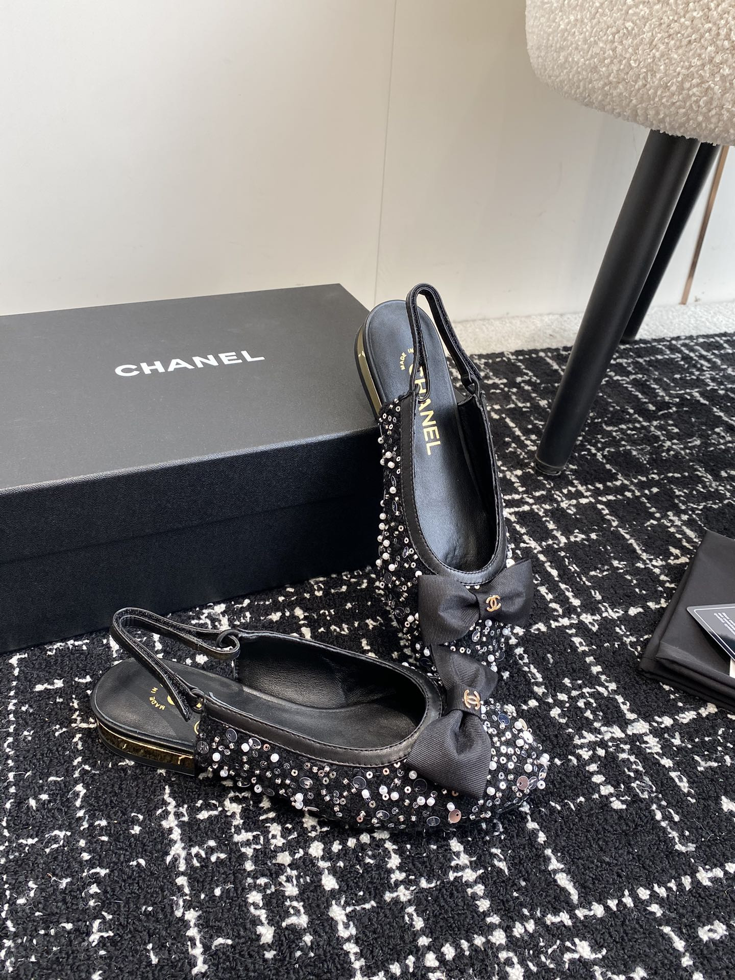 UA CHANEL SLINGBACKS