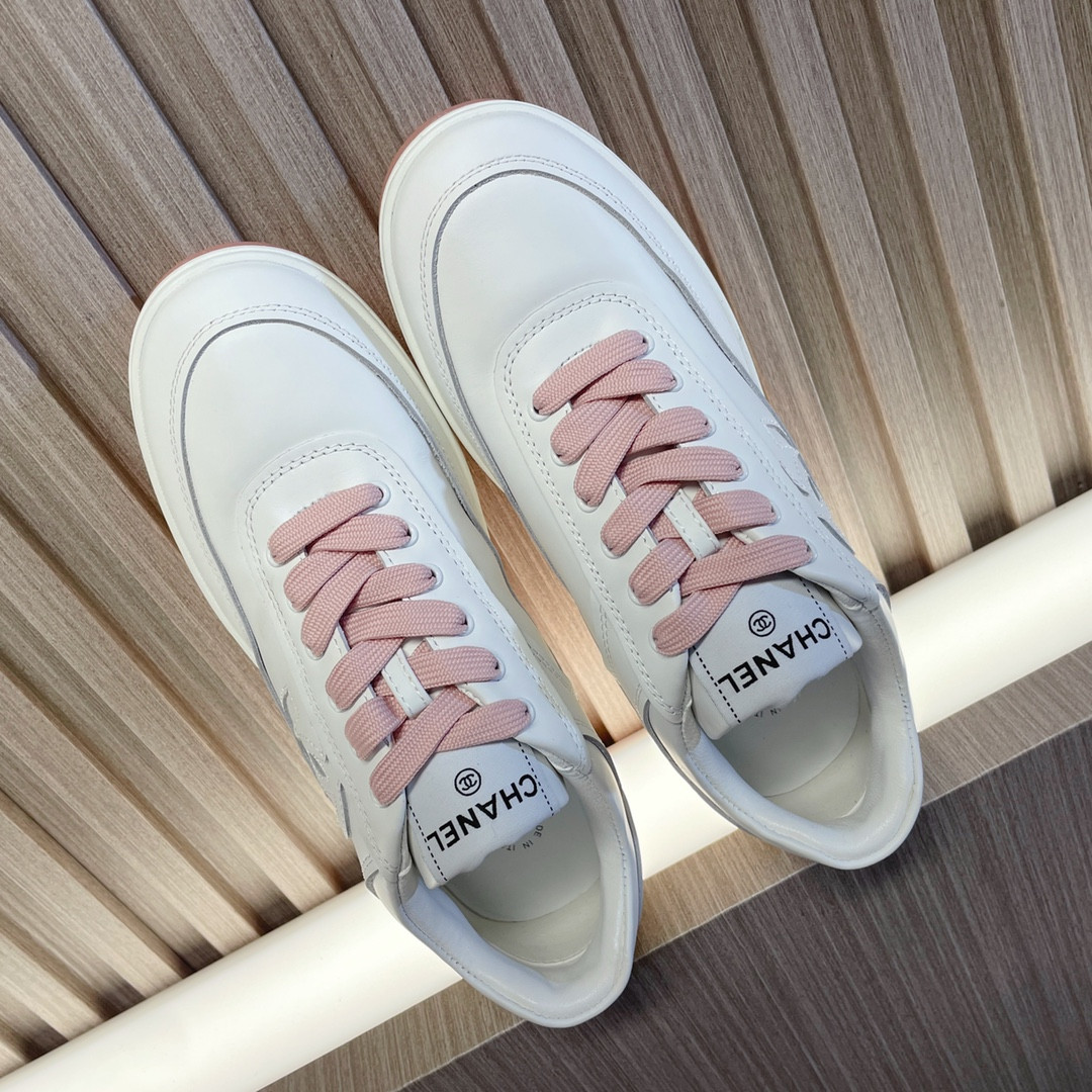 UA CHANEL SNEAKERS calfskin